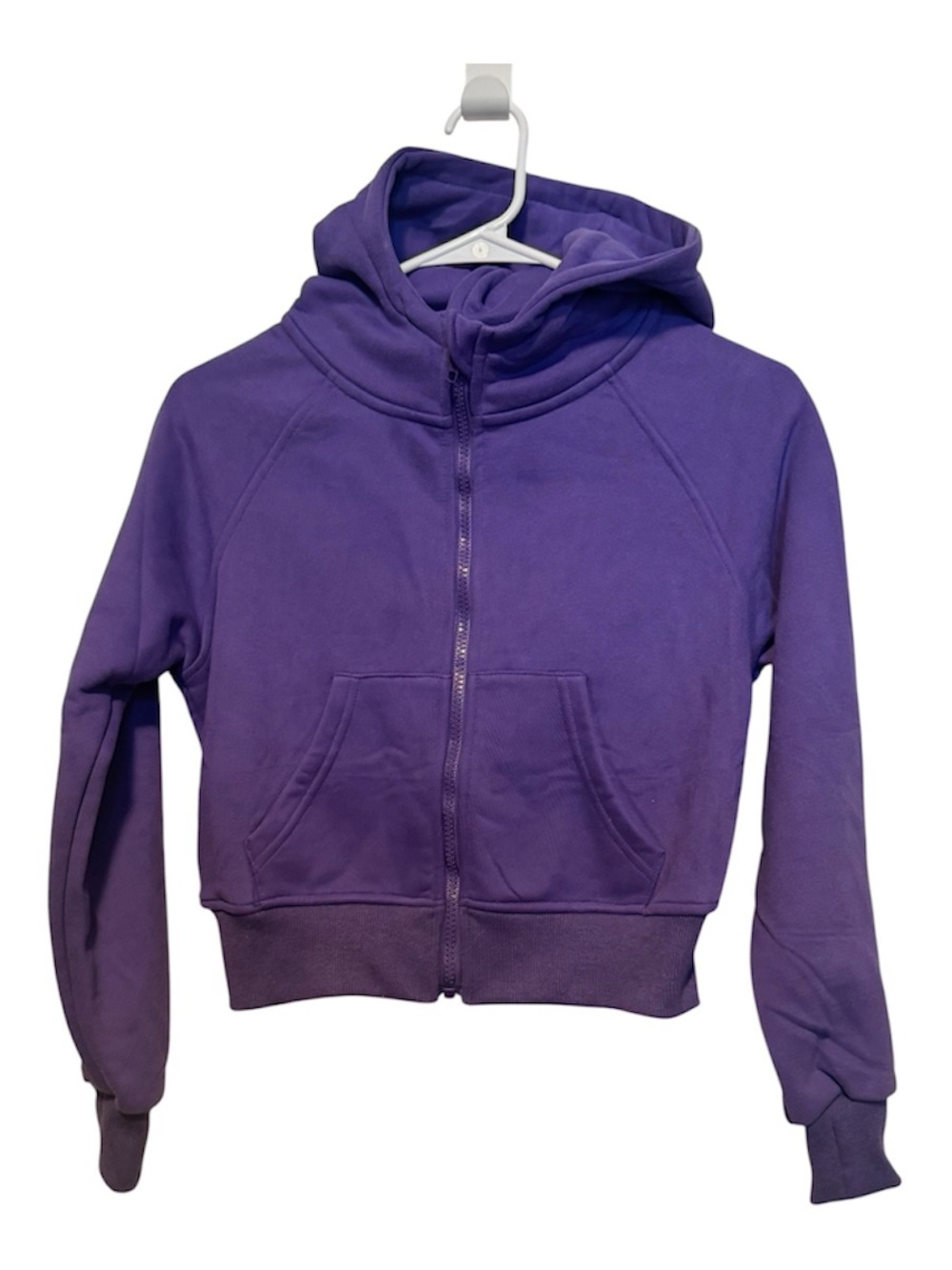 Purple Kids Zip-Up Hoodie Jacket